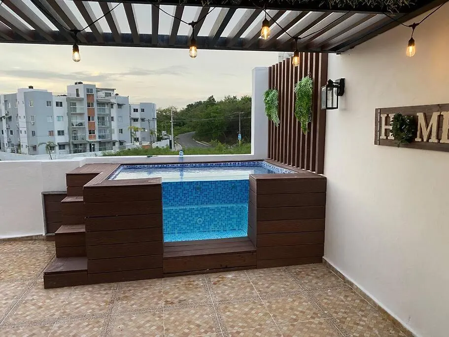 Apartament Precioso Apartamento Con Terraza Y Jacuzzi Privado Santo Domingo Dominikana